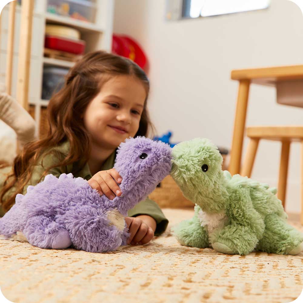 Alternative view of Purple Long Neck Dinosaur Warmies
