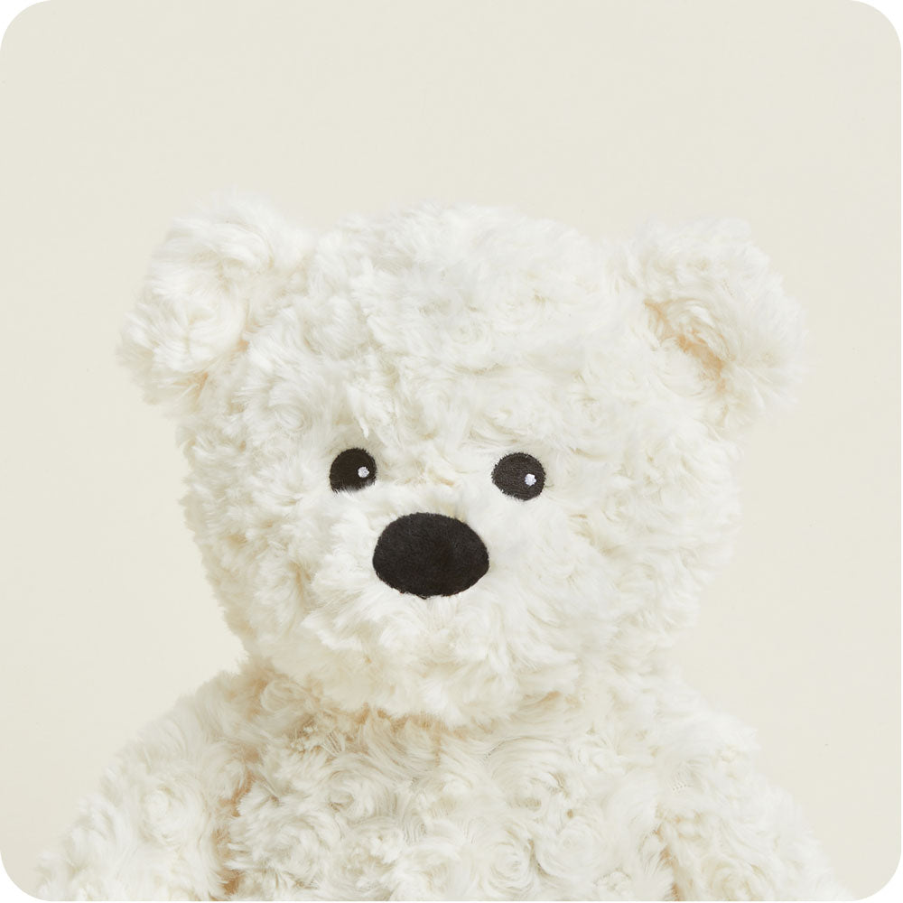 Cream Curly Bear Warmies - Image 4