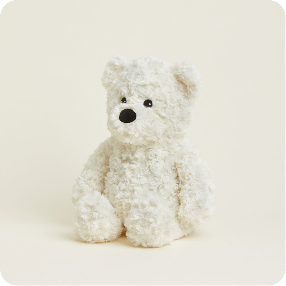 Cream Curly Bear Warmies - Image 5
