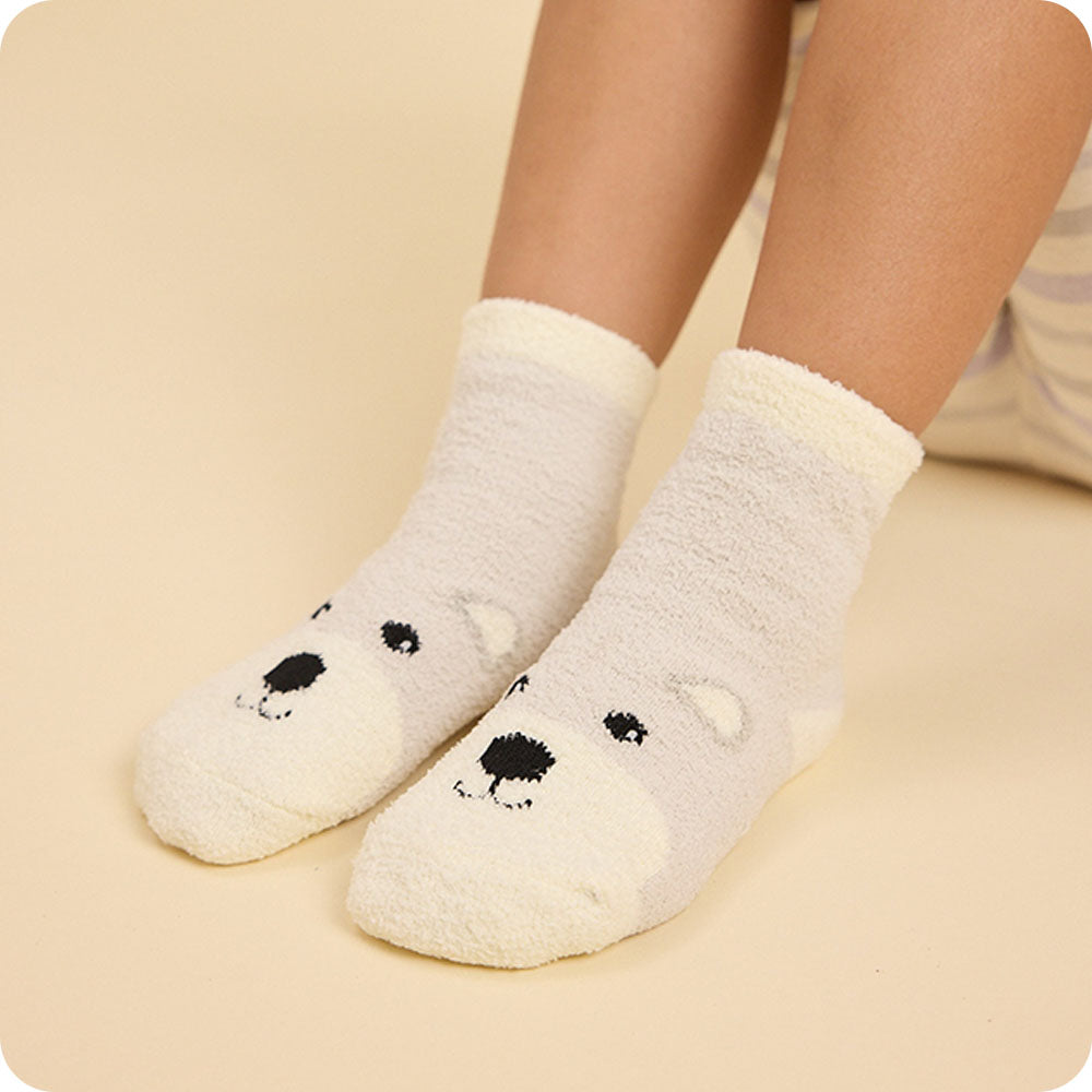 Marshmallow Bear Non-Slip Socks - Image 3