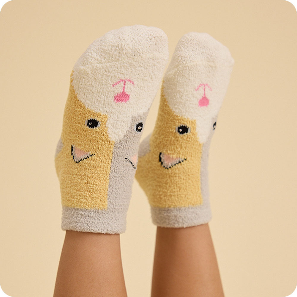 Alternative view of Calico Cat Non-Slip Socks