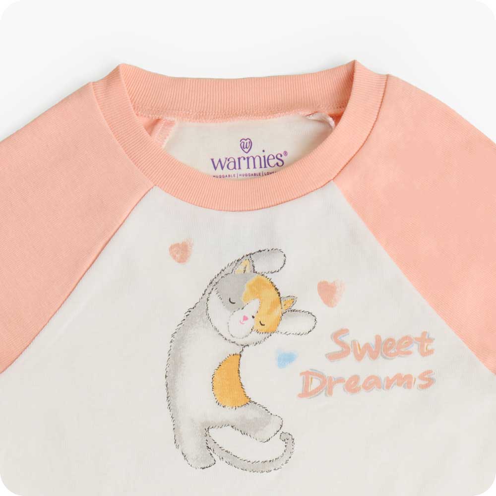 Calico Cat Shorties Pajamas - Image 3