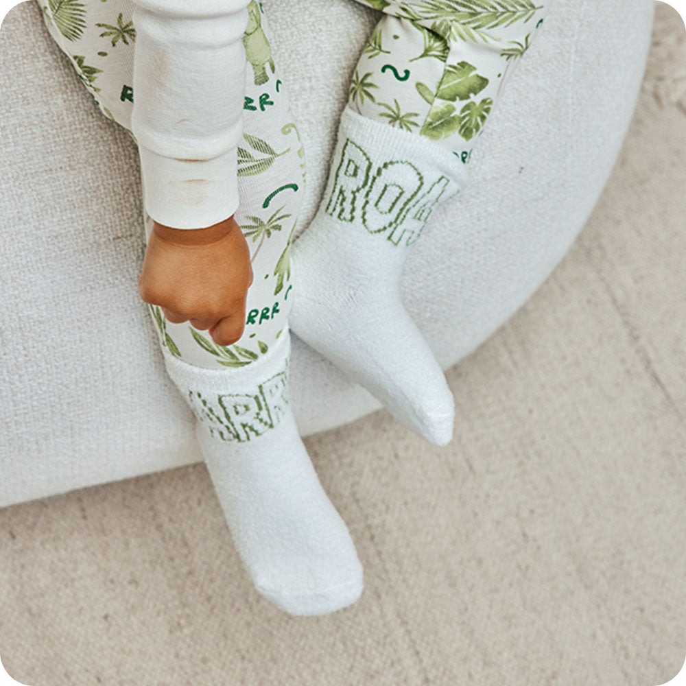 Dinosaur Non-Slip Socks - Image 3