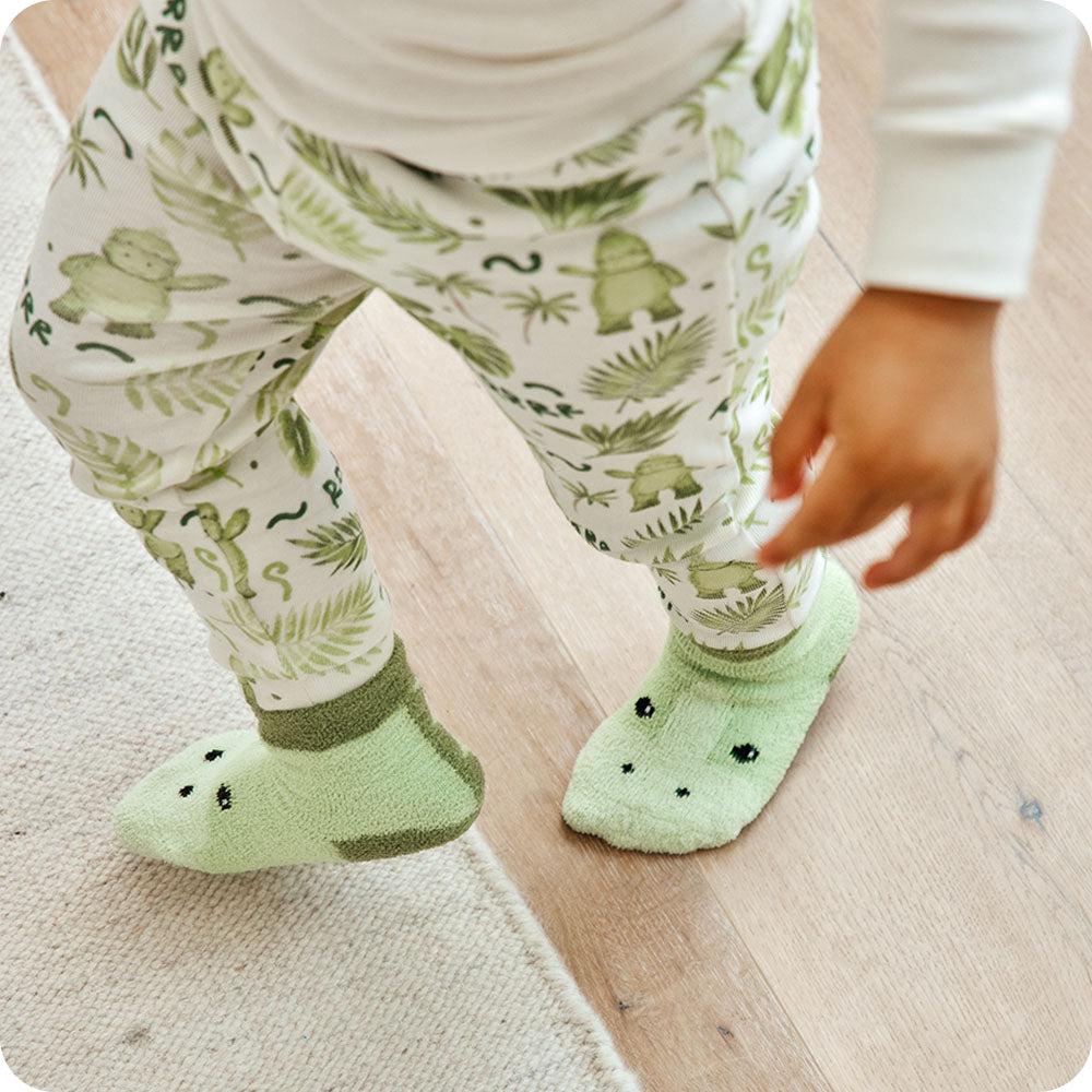 Alternative view of Dinosaur Non-Slip Socks