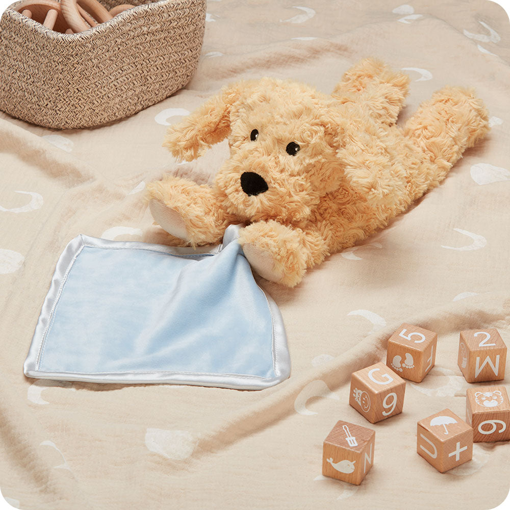 Alternative view of Golden Dog Blankie Warmies