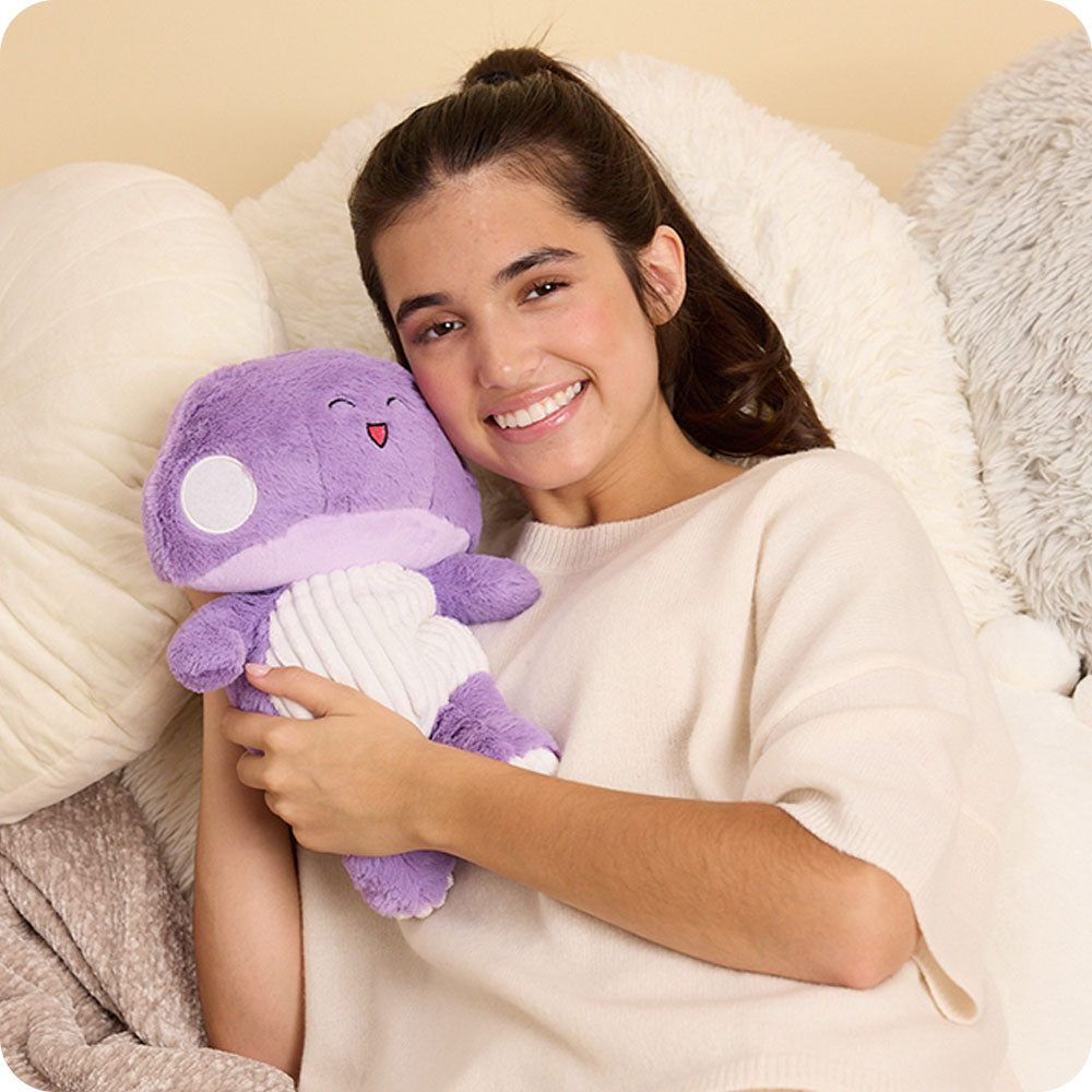 Alternative view of Purple Mushroom Warmies