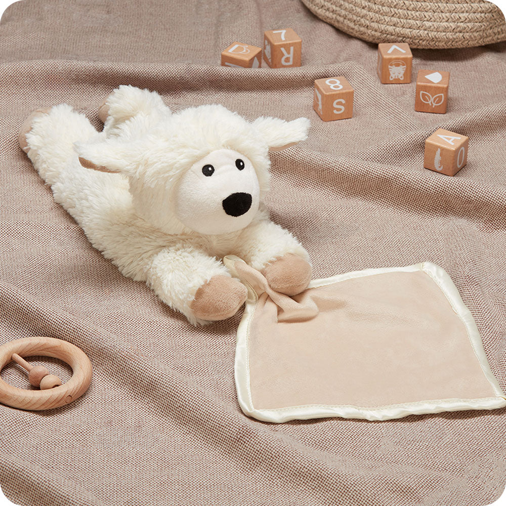 Alternative view of Sheep Blankie Warmies
