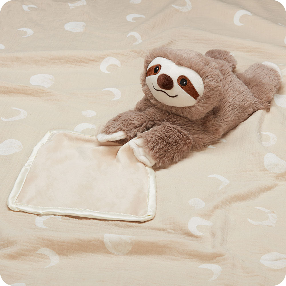Alternative view of Sloth Blankie Warmies