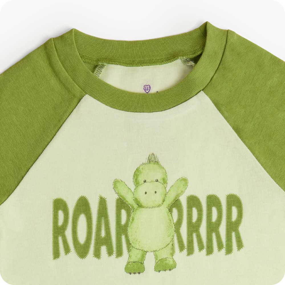 Dinosaur Shorties Pajamas - Image 3