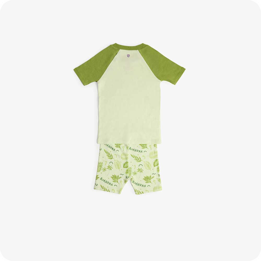 Dinosaur Shorties Pajamas - Image 5